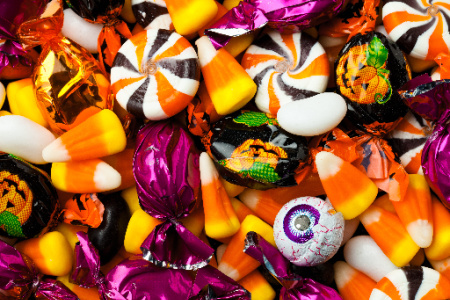 Halloween candy is the real trick!