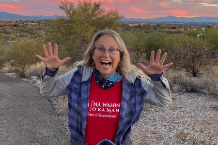 A perfect depiction of hangry with Wilma Shaw